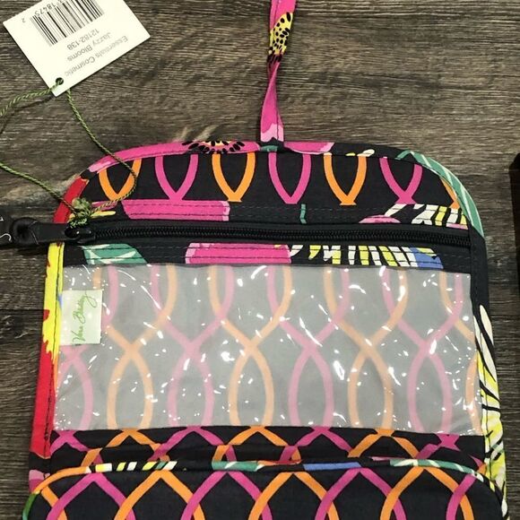 Vera Bradley Jazzy Blooms Essential Cosmetic Case - Picture 6 of 10